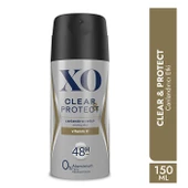 XO Deodorant 150ML Men-Erkek Clear & Protect (5 Li Set) - 3