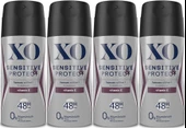 XO Deodorant 150ML Men-Erkek Sensitive & Protect (4 Lü Set) - 1