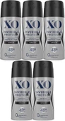 XO Deodorant 150ML Men-Erkek Invisible & Protect (5 Li Set) - 1