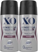 XO Deodorant 150ML Men-Erkek Sensitive & Protect (2 Li Set) - 1