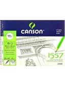 Canson 1557 Resim Ve Çizim Blok 120Gr 25X35 15Yp Spiralli Resim Defteri - 1