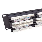 POWERMASTER PM-18501 48 PORT UTP CAT6 PATCH PANEL - 2
