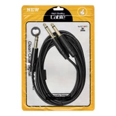 Magicvoice LD390B 3 Metre 6.35Mm Stereo Jak (TS) - 2X6.35Mm Mono Jak (TS) Ses Kablosu thumbnail 4