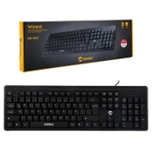 Everest KB-1002 Siyah USB F Standart Klavye - 1
