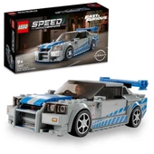 Orjinal Lego Speed Daha Hızlı Daha Öfkeli Nissan Skyline GT-R (R34) Lego Speed 76917 thumbnail 1