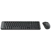 Logitech MK220 Q Tr Siyah Kablosuz Klavye Mouse Set - 2