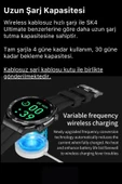 Yeni Nesil SK4 Ultimate Amoled HD Oval Ekran Spor Sağlık Sensörlü IOS Android Uyumlu Akıllı Saat - 3
