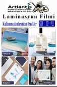 Laminasyon Filmi Parlak A5 20 li 1 Paket 125 Mikron Laminasyon Kaplama Pvc Kaplama Poşeti 20 Adet - 5