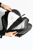 Klinkır Kumaş Kadın Sırt Çantası Hafif Yağmur Geçirmez Günlük Kullanım İçin İdeal 37*27 Cm - 5