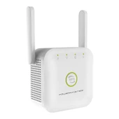 Powermaster PW-WR22 300 Mbps 2.4 Ghz 2 Anten Wifi Router Repeater Access Point Priz Tipi - 1