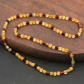 Yetişkin Damla Kehribar Kolye - 2