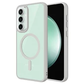 Gpack Samsung Galaxy S23 FE Kılıf Wireless Şarj Özellikli Buttom Magsafe Silikon Kapak thumbnail 7