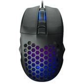 Lenovo Lecoo MS107 3200 DPI 7 Tuşlu Kablolu RGB Led Aydınlatmalı Gaming Oyuncu Mouse - 1