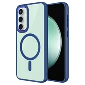 Gpack Samsung Galaxy S23 FE Kılıf Wireless Şarj Özellikli Buttom Magsafe Silikon Kapak thumbnail 3