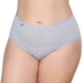 12 Adet Gümüş Bayan Renkli Likralı Bato Külot 3043 thumbnail 1