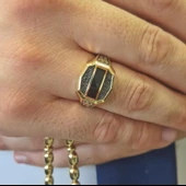 Erkek Altın Yüzük - 1