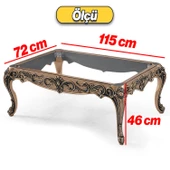 Begonvil Plastik Orta Sehpa Alt Ayak Takımı Etekli Eskitme Mobilya Zigon Ayağı Masa Ayakları Eskitme thumbnail 2