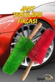 (1 ADET ) Jant Temizleme Fırçası Oto Jant Ve Lastik Fırçası Oto Araç Ve Araba Jant Fırcası - 1