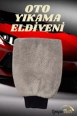 Profesyonel Araç Yıkama Kurulama Cila Eldiveni Mikrofiber Oto Bezi - 1