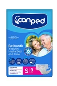 Canped Yetişkin Hasta Bezi BelBantlı Küçük Boy SMALL 9 Adet - 1