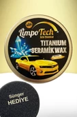 LİMPOTECH TITANIUM SERAMİK WAX 150ML Krem Cila Boya Koruma SÜNGER - 4