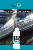 Yeni Nesil Buharlı Araba Far Temizleme Solüsyonu Far Parlatma Solüsyonu 250ml - 2