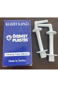 Özbest Klozet Kapak Montaj Vida Takımı Plastik - 1