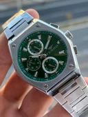 Ferro Çelik Kordon İç Fonksiyonları Aktif Chronograph 30 Mt Su Geçirmez Erkek Kol Saati EFM.40132.A6 thumbnail 3
