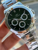 Ferro Çelik Kordon İç Fonksiyonları Aktif Chronograph 30 Mt Su Geçirmez Erkek Kol Saati EFM.11458.A6 thumbnail 2