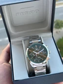 Ferro Çelik Kordon İç Fonksiyonları Aktif Chronograph 30 Mt Su Geçirmez Erkek Kol Saati EFM.11463.A6 thumbnail 1
