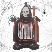 Cadılar Bayramı Folyo Balon Azrail 69x115cm - 1