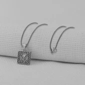 Cevşeni Kebir Dualı Zülfikar Kılıç Tasarımlı 925 Ayar Gümüş Kolye thumbnail 1