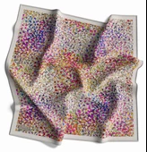 90 X 90 Dijital Bambu Kraş Eşarp -03564 - 2