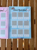 Zamansız haftalık planlayıcı , tarihsiz ajanda , süresiz ajanda , stickerlı spiralli sert kapak - 10