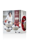 FALEZ CREAMY 6 PARCA GUVEC MIDI SET - 2