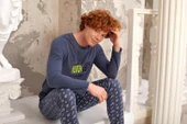 Gd Goldoremi 5324 Erkek Uzun Kollu Pijama Takımı - 3