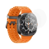 Samsung Galaxy Watch Ultra 47mm Uyumlu 3 Adet Şeffaf Ekran koruyucu Nano Jelatin thumbnail 2