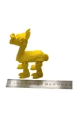3D Hareketli Oyuncak Lama - Sarı - 8