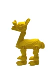 3D Hareketli Oyuncak Lama - Sarı - 1