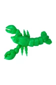 3D Hareketli Istakoz Figürlü Oyuncak - Neon Yeşili thumbnail 3