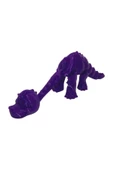 3D Hareketli Oyuncak Brakiyozor (Brachiosaurus) Dinozor - Mor - 2