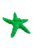 3D Hareketli Deniz Yıldızı Oyuncak - Neon Yeşili thumbnail 5