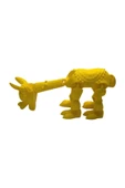 3D Hareketli Oyuncak Lama - Sarı - 5