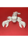 3D Hareketli Istakoz Figürlü Oyuncak - Beyaz thumbnail 5