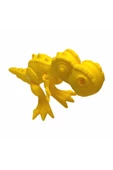 3D Hareketli T-rex Oyuncak - Sarı thumbnail 3