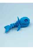 3d Hareketli Balık Figürlü Oyuncak - Mavi thumbnail 5