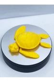 3d Hareketli Kaplumbağa Figürlü Oyuncak - Sarı thumbnail 5