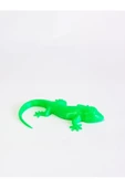 3d Kertenkele Gecko Figürlü Model Oyuncak - Neon Yeşili thumbnail 1