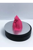 3d Anne Ve Yavru Kedi Figürlü Biblo / Oyuncak - 4