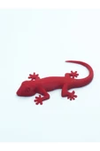 3d Kertenkele Gecko Figürlü Model Oyuncak - Kırmızı thumbnail 5